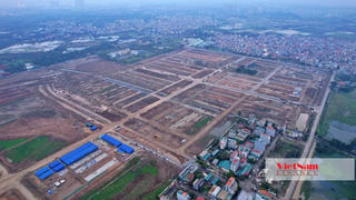 Đầu tháng 4/2025, thi công Đường Tây Thăng Long đoạn qua Vinhomes Wonder City
