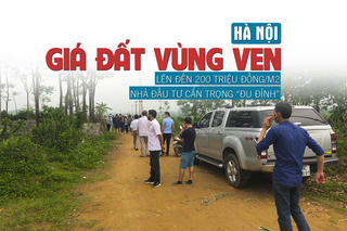 Hà Nội: Giá đất vùng ven lên đến 200 triệu đồng/m2, nhà đầu tư cẩn trọng “đu đỉnh”