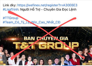 Phát hiện sàn tiền ảo mạo danh thương hiệu Tập đoàn T&T Group