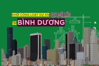 Inforgraphic: Bình Dương liên tục khởi công nhiều dự án khủng