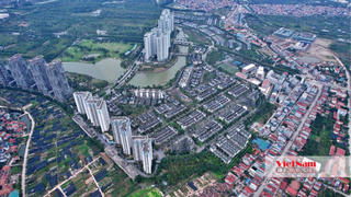 Ngắm toàn cảnh Ecopark từ trên cao: Điểm nhấn của đô thị Văn Giang