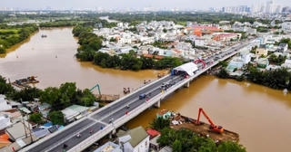 22 năm mòn mỏi, TP.HCM chính thức thông xe cây cầu tại huyện Nhà Bè