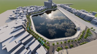 Hà Nội: Hồ Ngọc Khánh chuẩn bị được cải tạo thành phố đi bộ