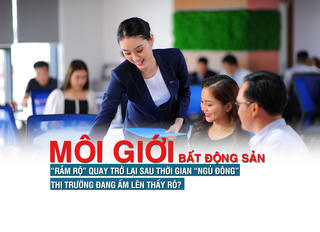 Môi giới bất động sản “rầm rộ” quay trở lại sau thời gian “ngủ đông”, thị trường đang ấm lên thấy rõ?