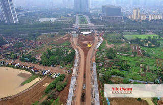 Toàn cảnh tuyến đường 700 tỷ kết nối loạt khu đô thị ở Nam Từ Liêm - Hà Đông