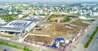 Trung tâm thương mại đầu tiên ở Đồng bằng sông Cửu Long chính thức ‘bấm nút’ khởi công