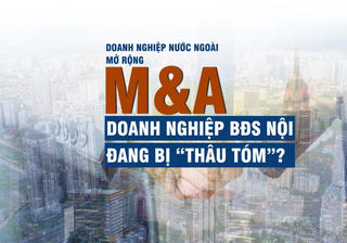 Nhà đầu tư nước ngoài mở rộng M&A dự án