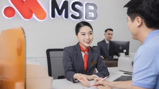 Tín dụng trong 6 tháng đầu năm 2025 tại MSB tăng 13,39%