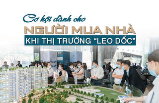 Cơ hội dành cho người mua nhà khi thị trường bất động sản “leo dốc”?