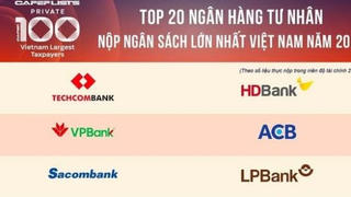 Techcombank dẫn đầu ngân hàng tư nhân, nộp ngân sách hơn 6.770 tỷ đồng