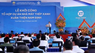 Khởi công tổ hợp Thép xanh gần 100.000 tỷ tại Nam Định