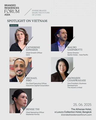 Masterise Homes chia sẻ kinh nghiệm phát triển bất động sản hàng hiệu tại Branded Residences Forum Asia 2025