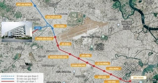 Bắt đầu thi công tuyến metro số 2 Bến Thành - Tham Lương
