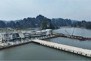Quảng Ninh: Toàn cảnh dự án Bến cảng Ao Tiên tại Vân Đồn sắp đi vào vận hành khai thác
