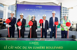 Dự án có kiến trúc xanh 3D tại TP. HCM sắp thành hình tại Grand Park