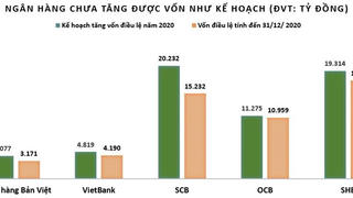 Ngân hàng dồn dập kế hoạch tăng vốn nhưng kết quả có được như kỳ vọng?