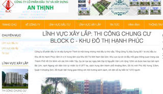 Nợ gần 21 tỷ đồng tiền thuế, Xây dựng An Thịnh bị cưỡng chế