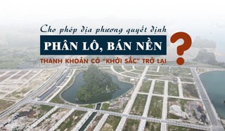 Cho phép địa phương quyết định phân lô, bán nền, thanh khoản có khởi sắc trở lại?