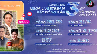 Livestream bán căn hộ: Liệu có thể 'chốt đơn'?