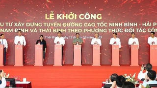 Khởi công tuyến cao tốc qua Nam Định, Thái Bình gần 20.000 tỷ đồng