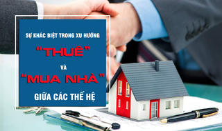 Sự khác biệt trong xu hướng “thuê” và “mua” nhà giữa các thế hệ