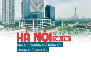 Hà Nội sẽ tiếp tục là “đầu tàu” của thị trường bất động sản trong thời gian tới?