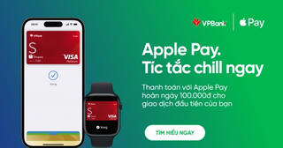 VPBank tự hào là ngân hàng hỗ trợ tích hợp cả 2 dòng thẻ Mastercard & Visa trên Apple Pay cho chủ thẻ VPBank tại Việt Nam