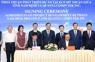 'Đại gia' Đài Loan rót 120 triệu USD vào Việt Nam xây nhà máy sản xuất máy tính