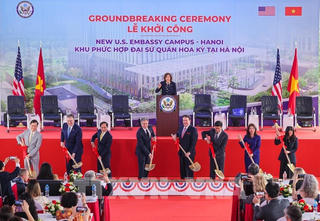 Khởi công đại sứ quán Mỹ 1,2 tỷ USD tại Hà Nội