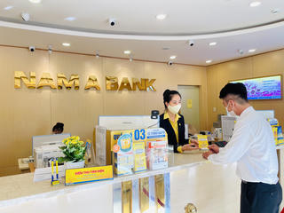 Nam A Bank (NAB): 6 tháng lãi gần 1.200 tỷ đồng trước thuế, hoàn thành 52% kế hoạch năm