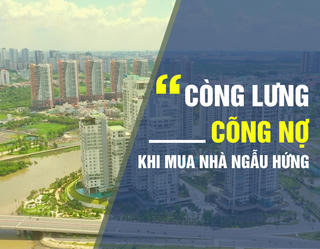 Còng lưng cõng nợ khi mua nhà ngẫu hứng