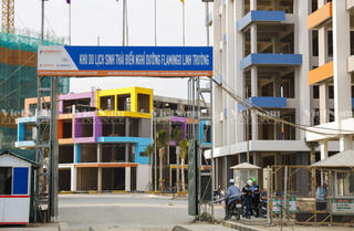 Thanh Hoá: Toàn cảnh Flamingo Linh Trường sau hơn 1 năm thi công