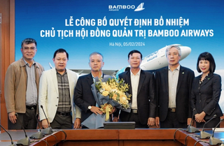 Cựu Phó tổng giám đốc Sacombank làm Chủ tịch HĐQT Bamboo Airways