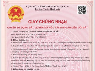Sổ đỏ mới có QR: Tiện lợi nhưng nguy cơ lộ thông tin cá nhân