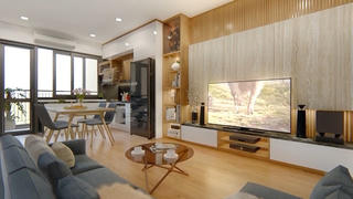 Căn hộ 2PN+1 Phú Thịnh Green Park: “Đáp án” hoàn hảo cho gia đình trẻ