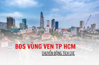 Bất động sản vùng ven TP HCM chuyển động tích cực