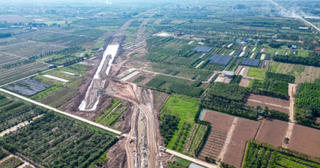 Hình hài 'đại dự án' hàng chục nghìn tỷ đoạn qua Hưng Yên sau 1 tháng khởi công