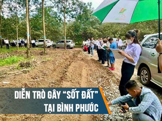 Diễn trò gây “sốt đất” tại Bình Phước