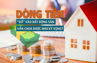 Dòng tiền "đổ" vào bất động sản vẫn chưa được như kỳ vọng?