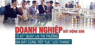 Doanh nghiệp bất động sản “ồ ạt” quay lại thị trường