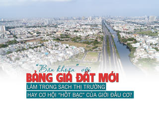 “Băn khoăn” với bảng giá đất mới: Làm trong sạch thị trường hay cơ hội “hốt bạc” của giới đầu cơ?