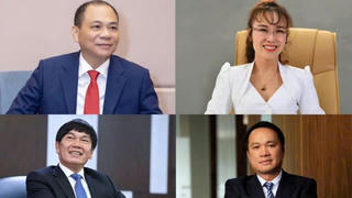 Chỉ sau 1 đêm, 4 tỷ phú USD Việt mất gần 20.000 tỷ đồng