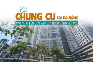 Giá chung cư tại Đà Nẵng: Cao nhất lên đến gần 150 triệu đồng mỗi m2?