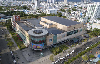 Cận cảnh công trình gần 500m2 xây không phép ở Lotte Mart quận 7