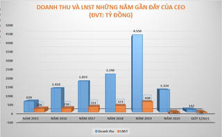 CEO Group tiếp tục báo lỗ hơn 38 tỷ đồng quý 1/2021, doanh thu bất động sản giảm mạnh