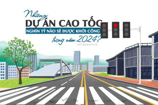 [Infographic] Những dự án cao tốc nghìn tỷ nào sẽ được khởi công trong năm 2024?