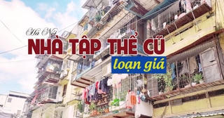 Nhà tập thể cũ Hà Nội loạn giá