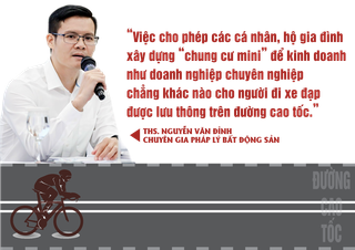 [Longform] Cá nhân xây dựng, kinh doanh chung cư mini không khác gì cho xe đạp đi trên cao tốc