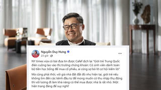 Chủ tịch Chứng khoán SSI Nguyễn Duy Hưng: “Giới trẻ không tìm kênh đầu tư thì sẽ khó mua nhà”