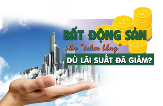 Vì sao thị trường bất động sản vẫn trầm lắng dù lãi suất đã giảm?